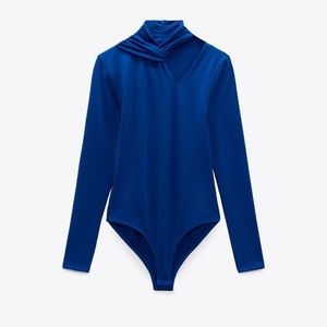 Zara blue bodysuit